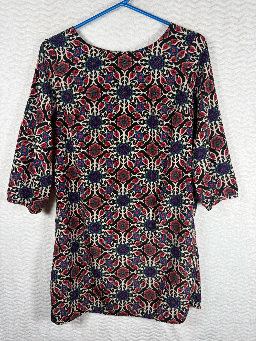 Old Navy Floral Midi Dress in Black, Red, Purple, Cream. Baby Doll style 🧡